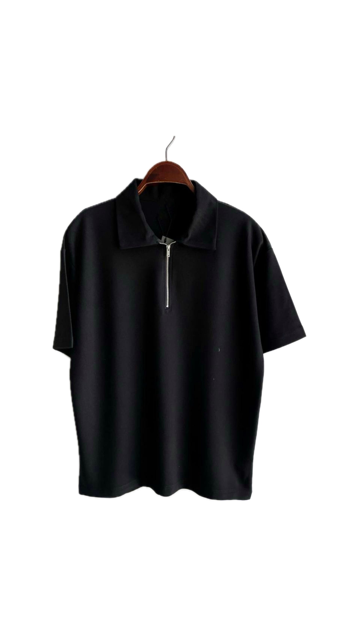 A014 Polo shirt zipper